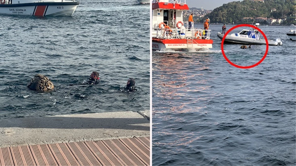İstanbul Boğazı’nda mayın sanılan cisim şamandıra çıktı
