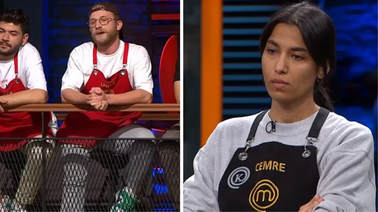 MasterChef’te Cemre tehditler savurdu! Can güvenliğinden şüphe eden Tahsin isyan etti