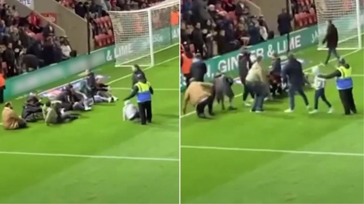 Leyton Orient ve Lincoln City arasında oynanan League One maçı sırasında tribünde bir kişi kalp krizi geçirdi.