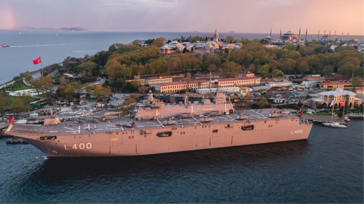 TCG Anadolu Gemisi Cumhuriyet’in 100. yılı etkinlikleri kapsamında ziyarete açılıyor