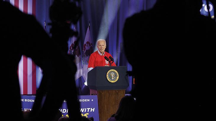 Biden ne olduğunu anlayamadı! Konuşmasını kesen ‘Gazze’ çağrısı