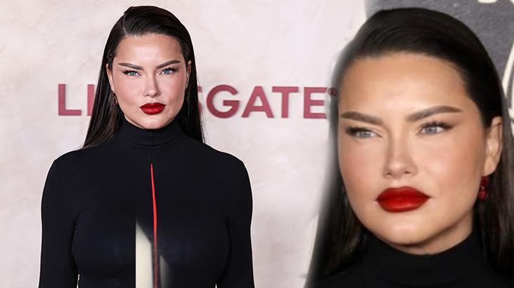 Adriana Lima’nın yüzündeki değişiklik dikkat çekti