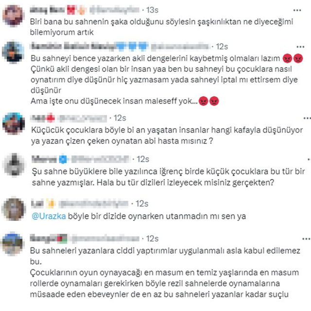 Sakla Beni dizisinde çocuklar arasında geçen sahne izleyicileri küplere bindirdi