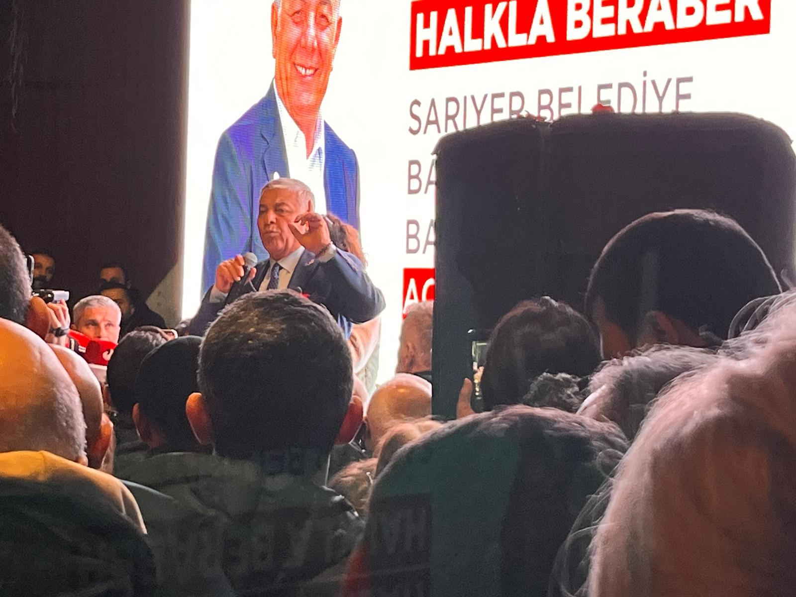 Sarıyer Belediye Başkanı Şükrü Genç tekrar adaylığını açıkladı