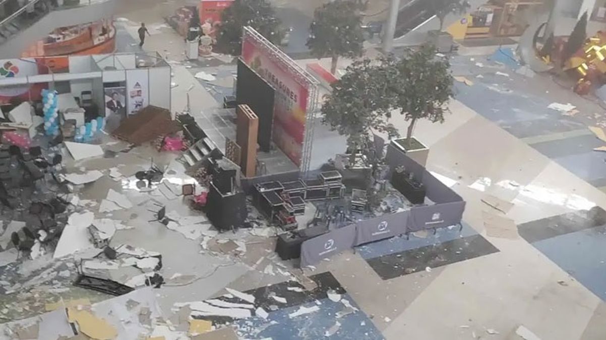 Filipinler’de 6.8 büyüklüğünde deprem oldu!  Deprem anı kamerada!