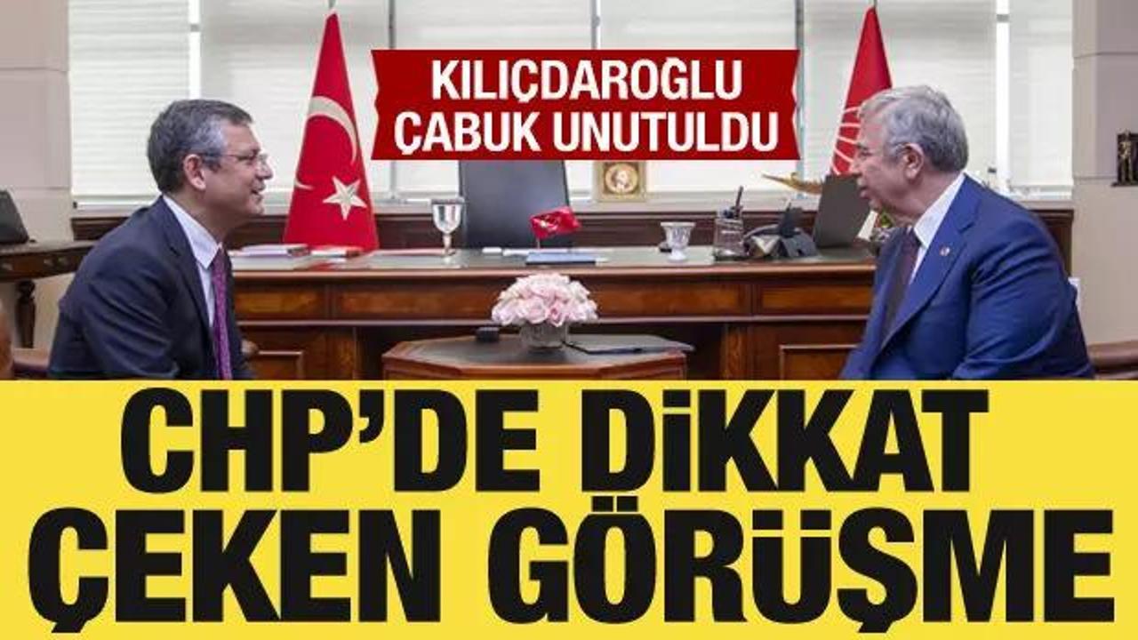 Özgür Özel ile Mansur Yavaş’ın görüşmesi dikkat çekti