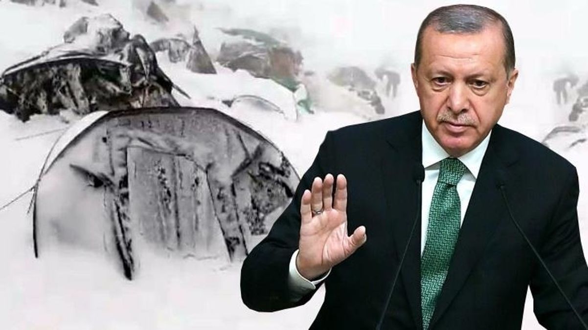 12 şehit vermiştik! Üs bölgesindeki görüntüler için Cumhurbaşkanı Erdoğan'dan ilk yorum