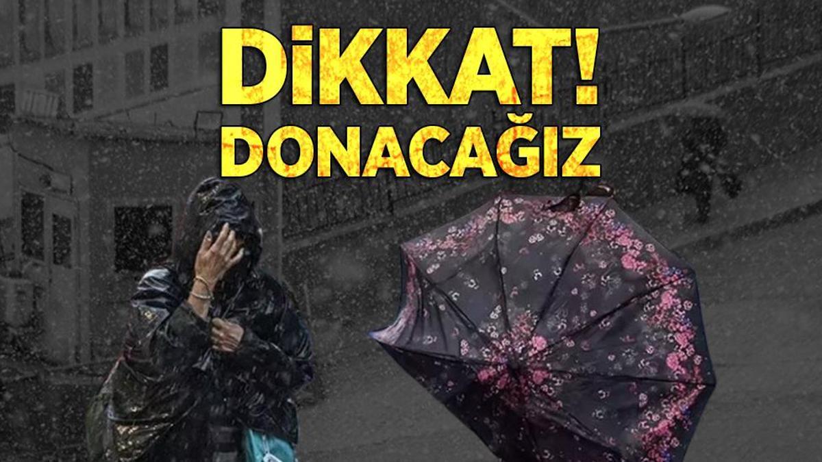 Meteoroloji’den 14 il için uyarı! Dikkat… Hafta sonu hava daha da soğuyacak