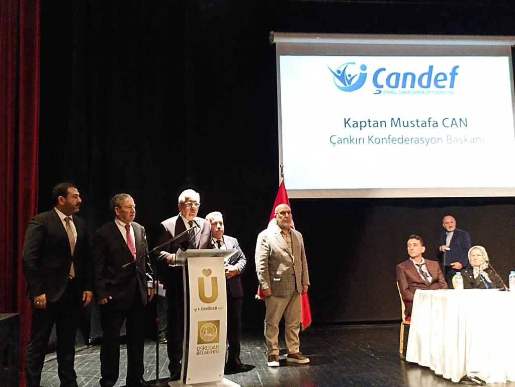 Çankırı Konfederasyonu Başkanı Sayın Kaptan Mustafa CAN’İN İstanbul Çankırılılar Federasyonu Genel Kurulunda konuştu