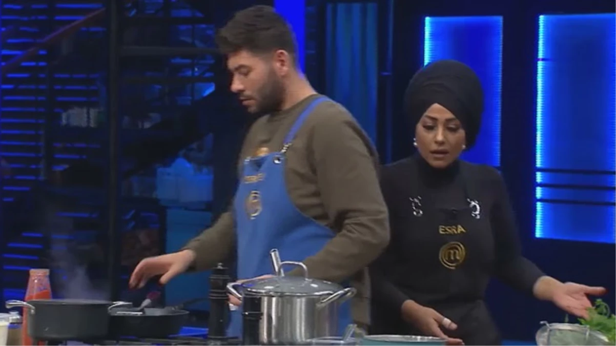 MasterChef All Star'da Sergen ve Esra birbirine girdi