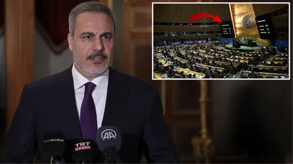 Bakan Fidan: İsrail’i destekleyenler BMGK’da oluşan tabloyu iyi anlamalı