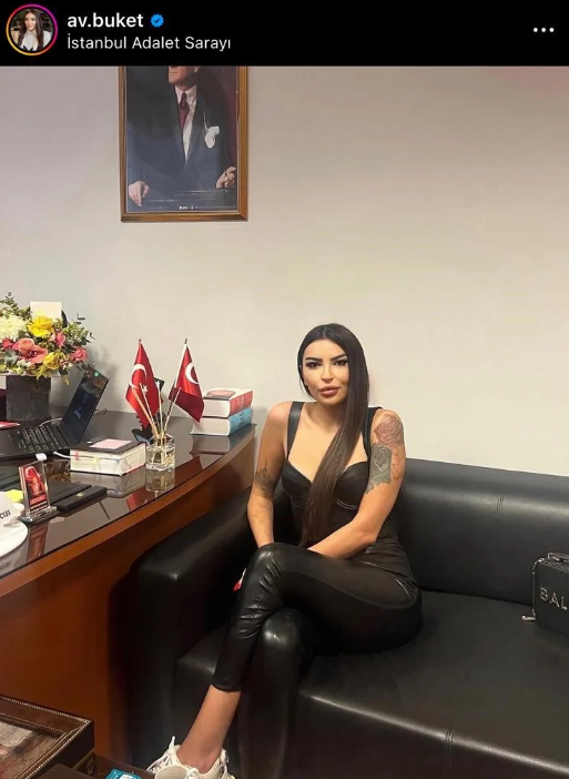 Kadın avukatın savcının odasında çektirdiği fotoğraf tartışma yarattı: Ben asla kaybetmem ya kazanırım, ya öğrenirim