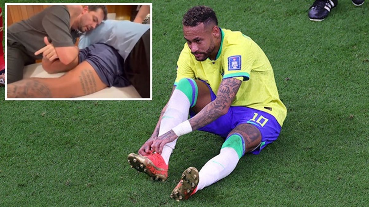 Neymar'ı ağlatan tedavi! Acı içerisindeki feryatları ortalığı inletti