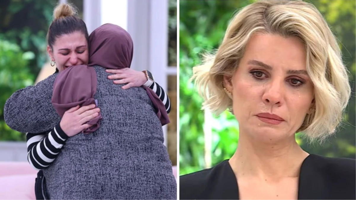 27 yıllık hasret 13 dakikada son buldu! Esra Erol’da anne ve kızın kavuşma anı herkesi ağlattı