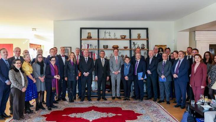 Özgür Özel, Avrupa Birliği büyükelçileriyle buluştu