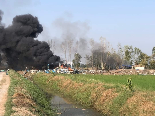 Tayland'da havai fişek fabrikasındaki patlamada can kaybı 23'e yükseldi