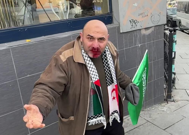 Filistin yürüyüşünden dönen vatandaşa yumruk atmıştı! Tutuklanan gencin ifadesi ortaya çıktı