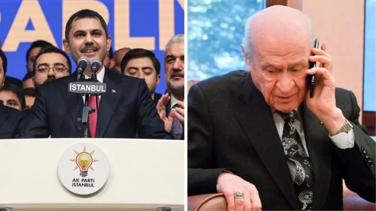 Bahçeli, Murat Kurum’u arayıp tebrik etti