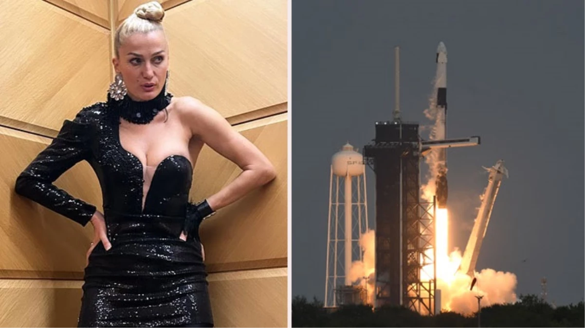 Manken Tuğba Özay’dan Türkiye’nin ilk insanlı uzay yolculuğuna tepki çeken yorum: 55 milyon dolara turistik gezi