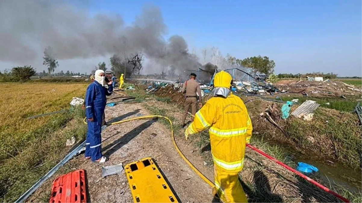 Tayland’da havai fişek fabrikasındaki patlamada can kaybı 23’e yükseldi