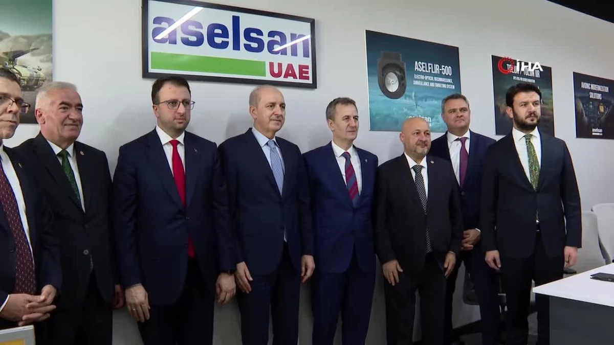 TBMM Başkanı, ASELSAN BAE Ofisi’nin açılışını yaptı