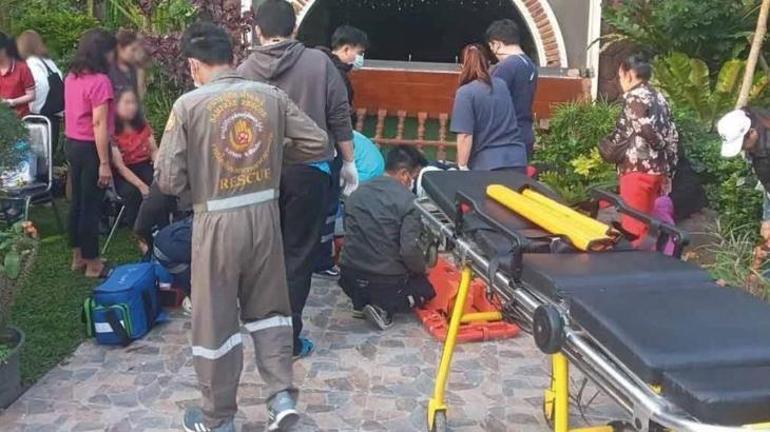 Tayland'da korkunç olay! Poz verdikleri sırada balkon çöktü: 13 yaralı