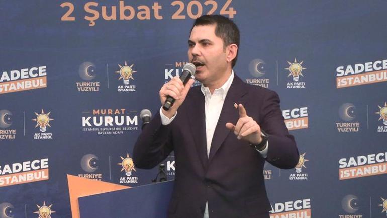 Murat Kurum: İstanbul'a dair projeleri, planları, hayalleri yok