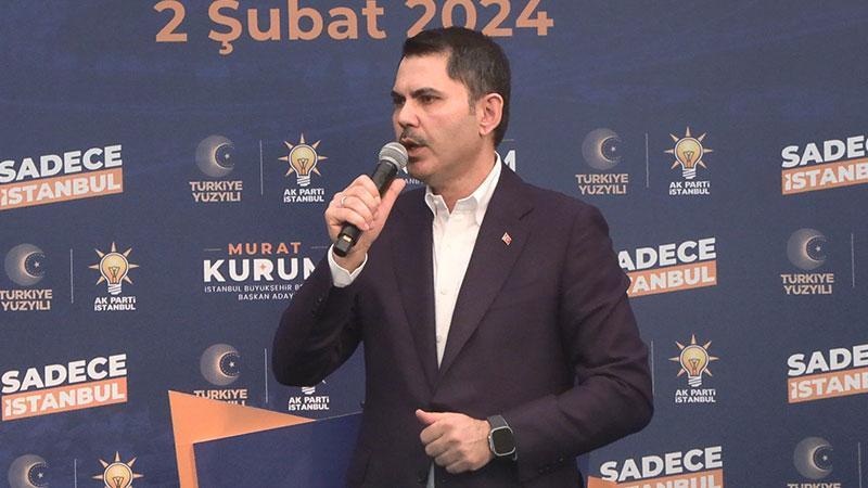Kurum: İstanbul’a dair projeleri, planları, hayalleri yok