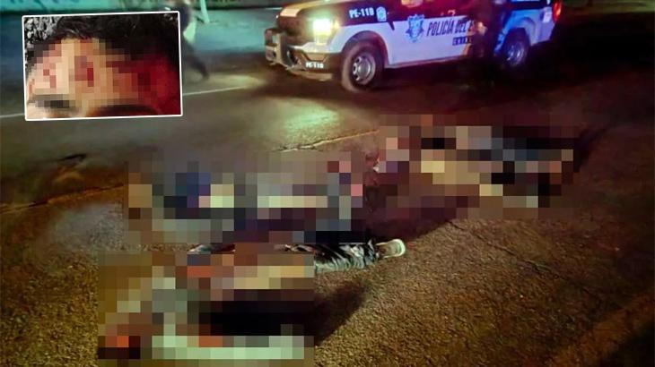 Otoyolda tüyler ürperten görüntü! Öldürüp soydular, alınlarına bıçakla kazıdılar