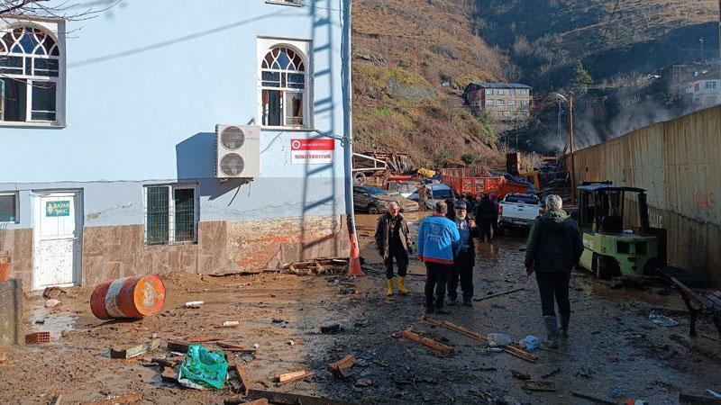 Artvin’de selin hasarı ortaya çıktı