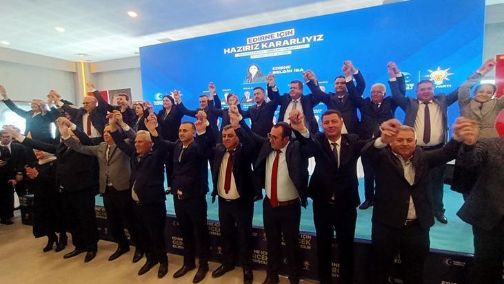 AK Parti’nin Edirne adayları belli oldu