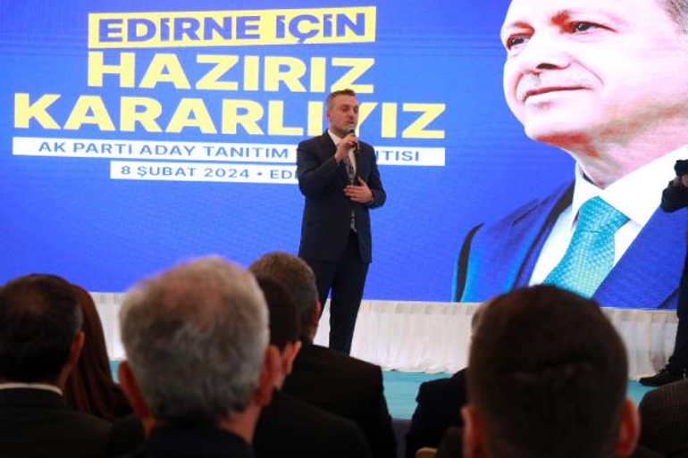 AK Parti'li Kandemir: 31 Mart'ta Edirne'de bir tarih yazacağız