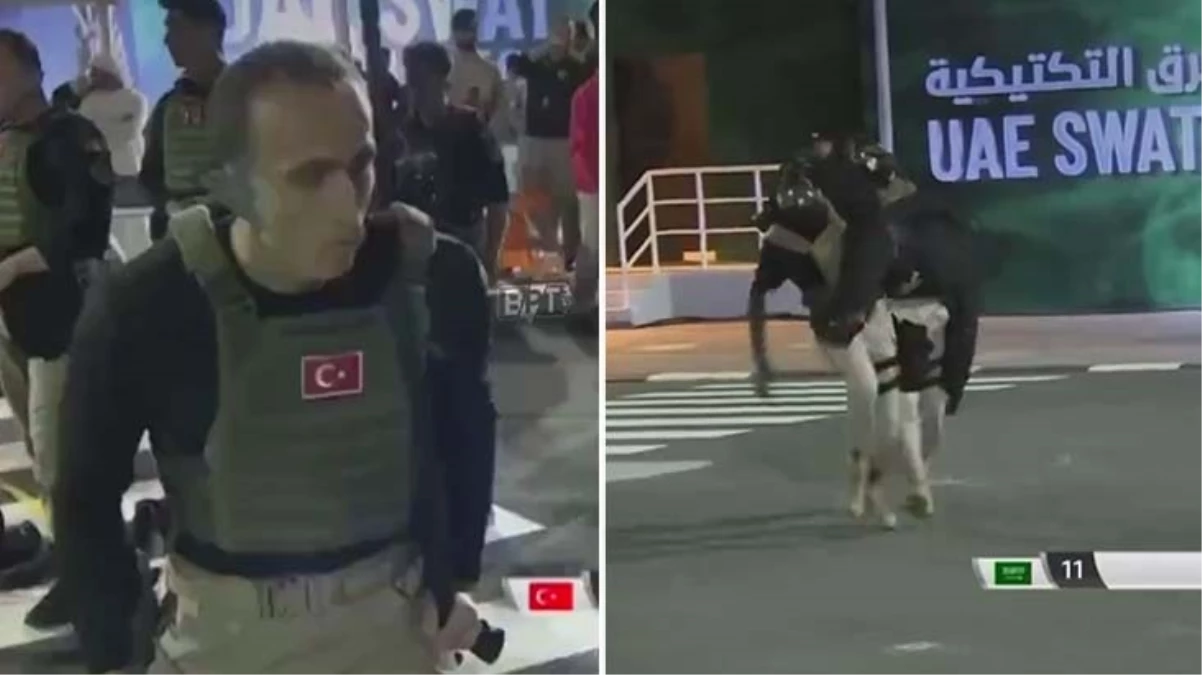 Dubai’de özel harekat yarışması! Türk ekibi şov yaptı