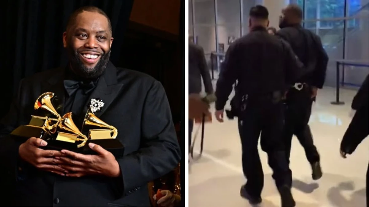 Grammy’de 3 ödül alan rapçi Killer Mike, törende güvenliğe saldırdığı için tutuklandı