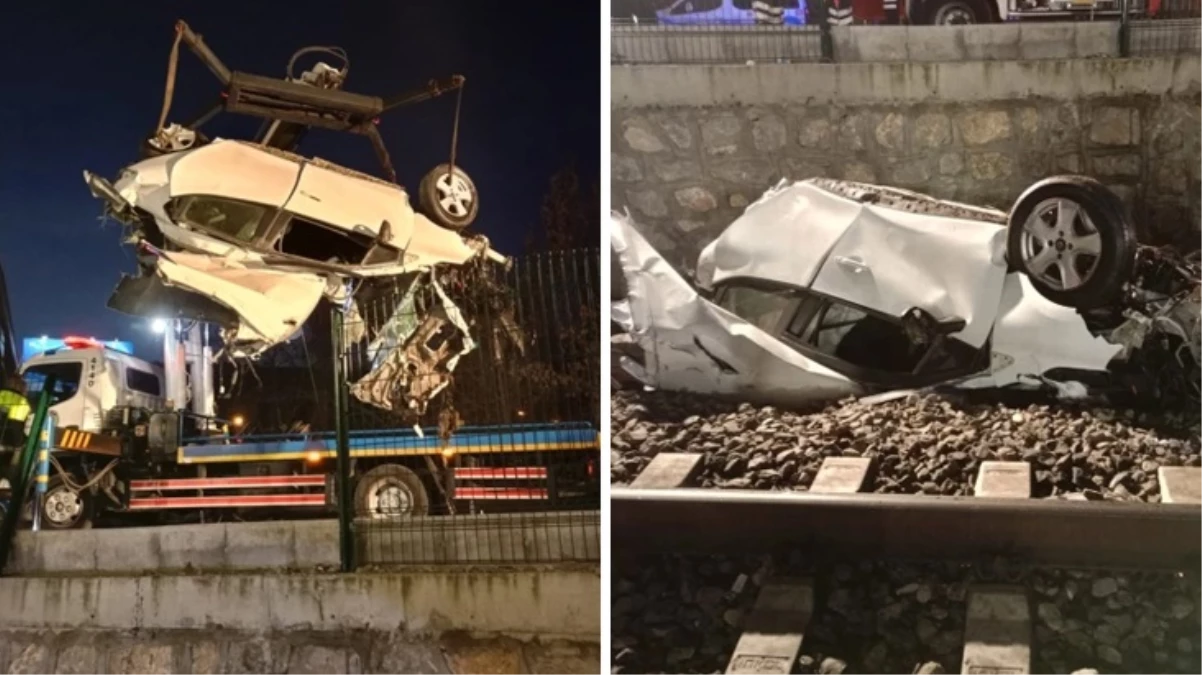 İkiye bölünen otomobil gencecik birine mezar oldu