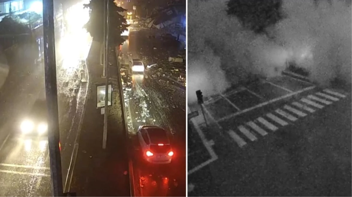 1400 kişiye mezar olan Ebrar Sitesi’nin yıkılma anına ilişkin yeni görüntüler ortaya çıktı