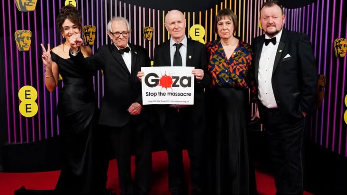 Yönetmen Ken Loach’tan BAFTA ödül töreninde “Gazze Katliamı Durdurun” mesajı