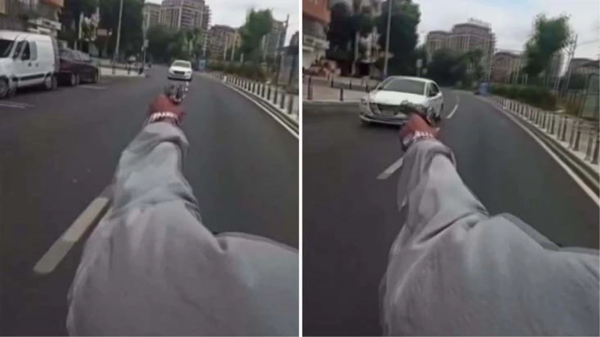 Trafikte sürücülere silah doğrultan şahıs cezaevine gönderildi