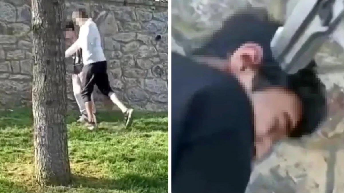 Önce dövdü, sonra silah çekti! Akran zorbalığı görüntüleri polisi harekete geçirdi, gerçek başka çıktı