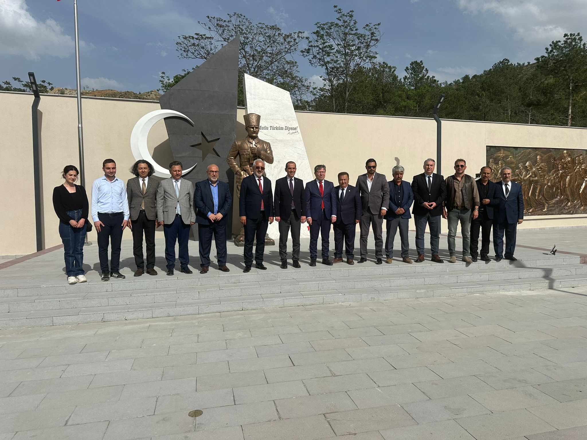 Çankırı konfederasyonu yönetimi ve üyeleri Çankırı ziyaretleri gerçekleştirdi