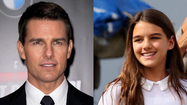 Brad Pitt’ten sonra Tom Cruise’un kızı da babasının soyadını kullanmıyor