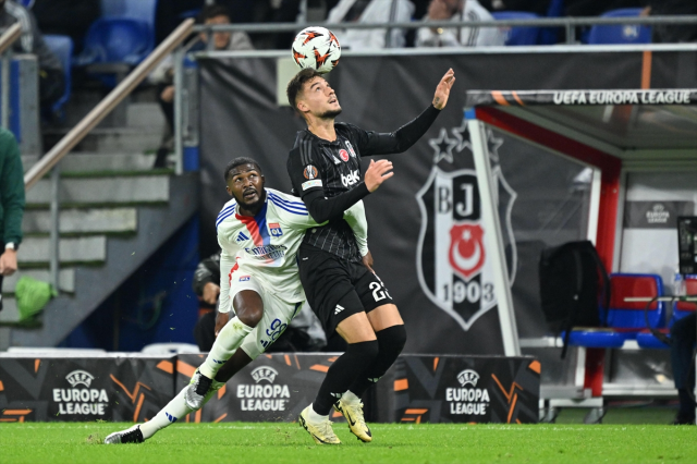 Beşiktaş, Lyon'u deplasmanda 1-0 yendi