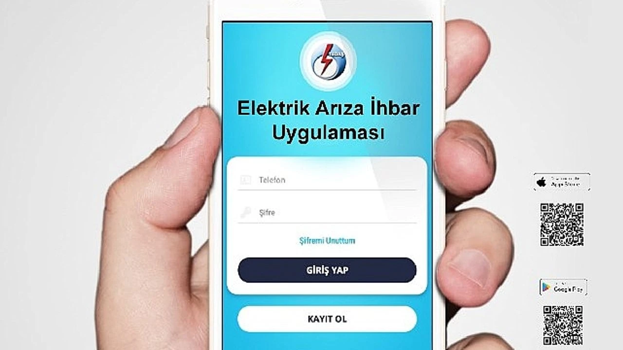 Elektrik Arıza İhbar Uygulaması Artık Cebinizde