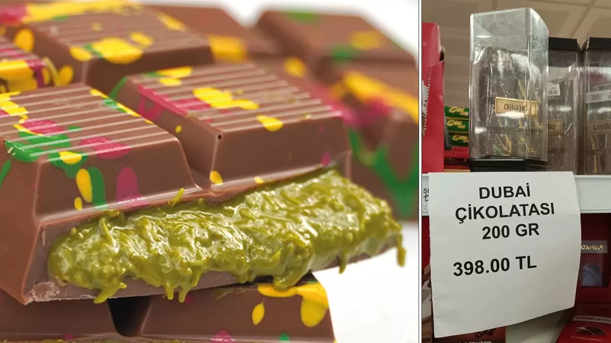 Dubai çikolatasına markette alarm takıldı