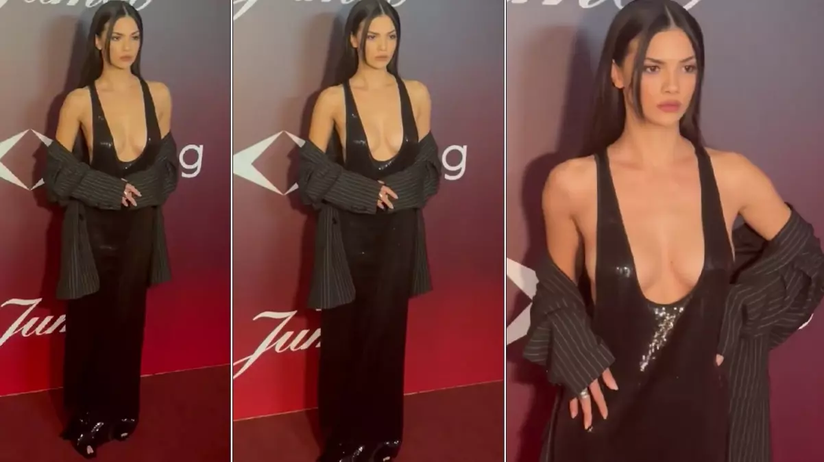 Eylül Lize Kandemir’in giydiği elbise olay oldu