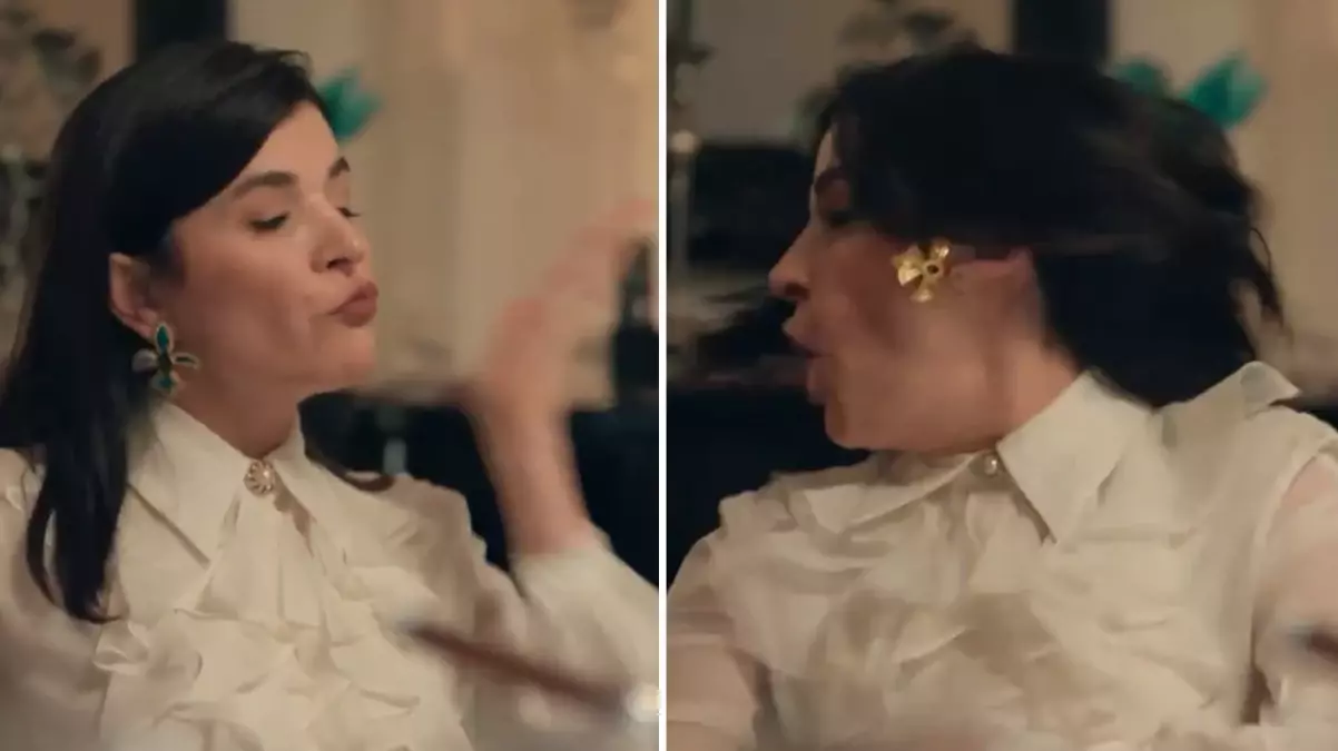 Ünlü oyuncu kendini tokatladı! Herkes bu sahneyi konuşuyor