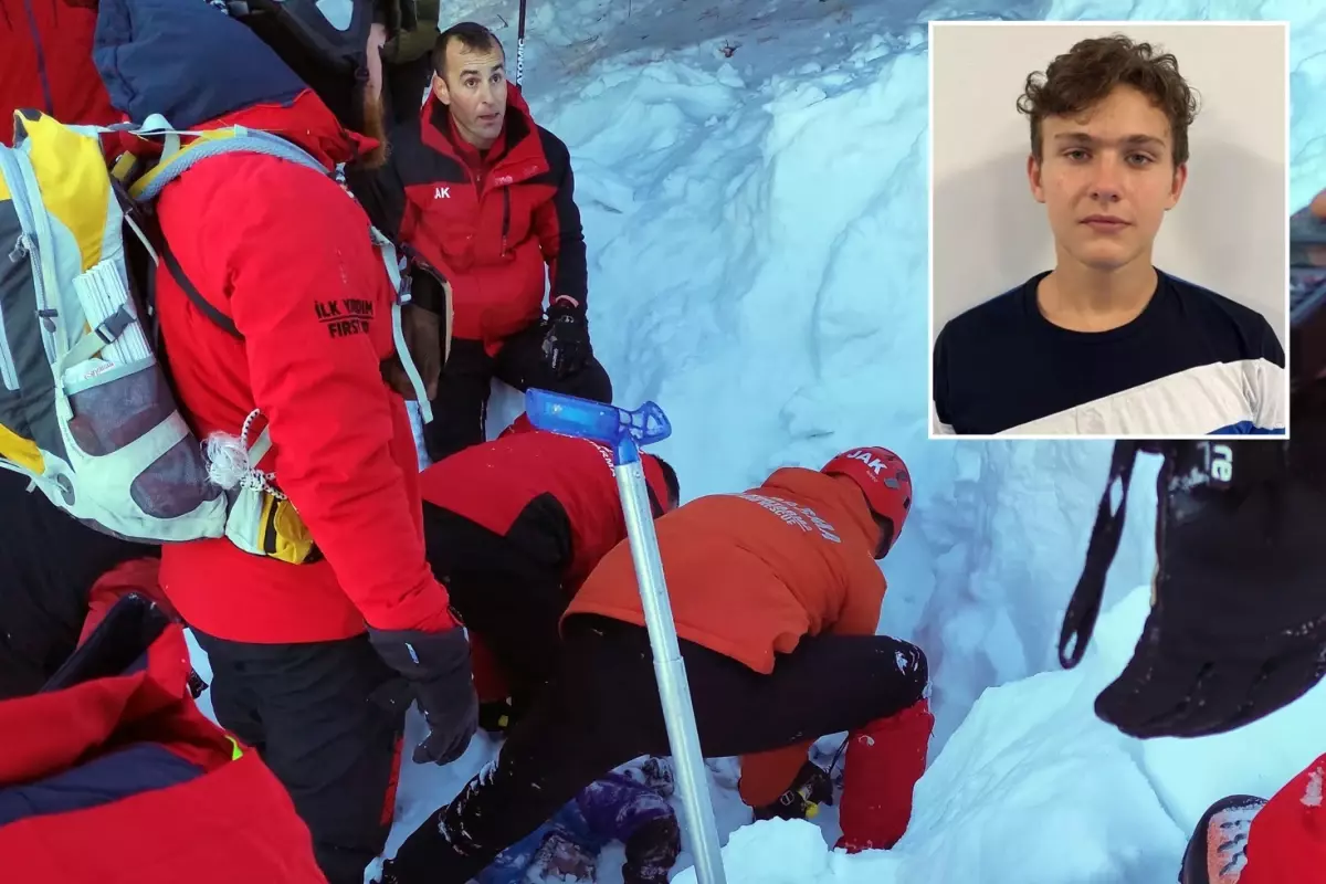 Palandöken’de çığ faciası! 16 yaşındaki milli judocu hayatını kaybetti