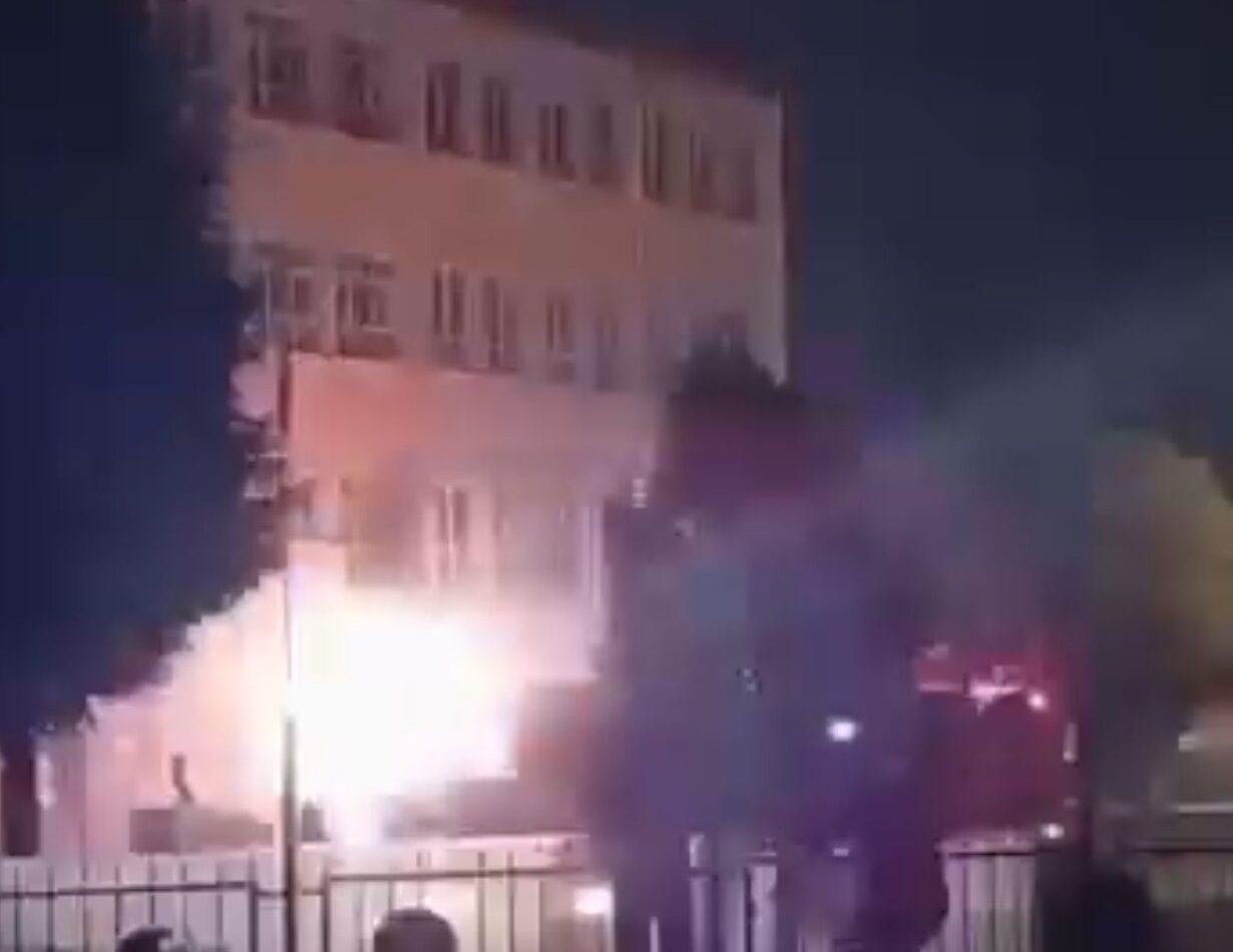 Okulda yangın çıktı, eğitime 1 gün ara verildi