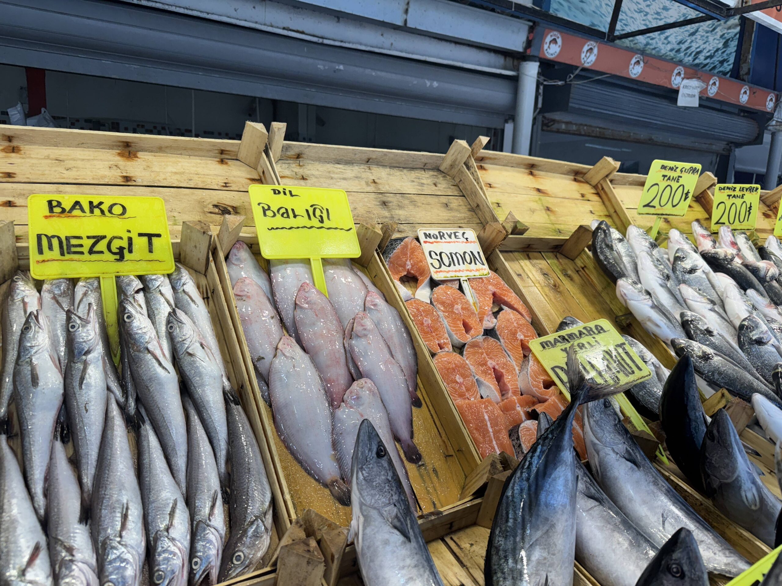 Kar yağışının ardından tezgahlarda son durum: Hamsi 400 TL, sardalya 200 TL