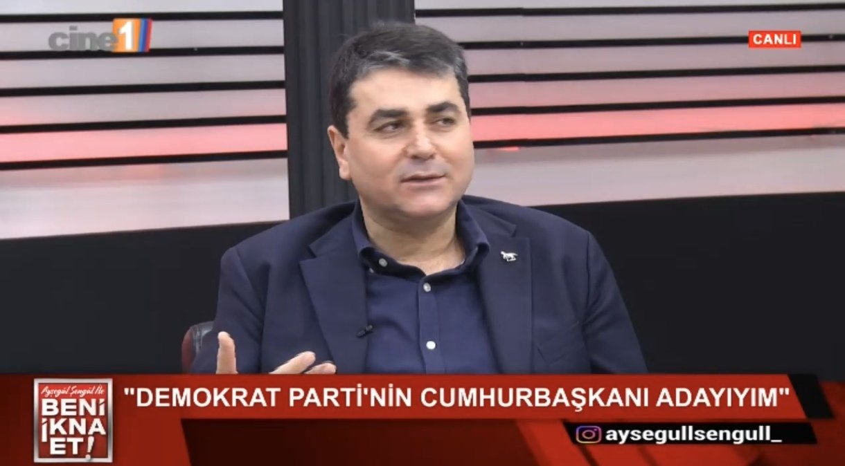 İLK KEZ CİNE1 TV’DE – Gültekin Uysal: Cumhurbaşkanı Adayıyım